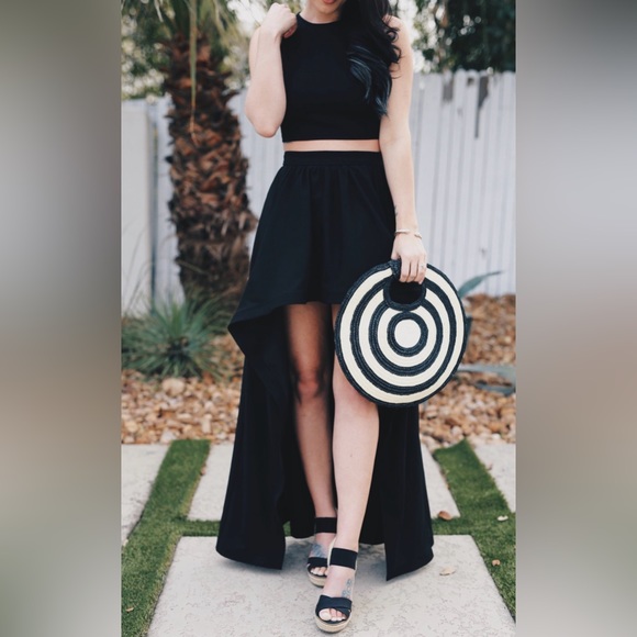 AKIRA Maria Maria Ruffle High Low Skirt and Top Set - Picture 5 of 13